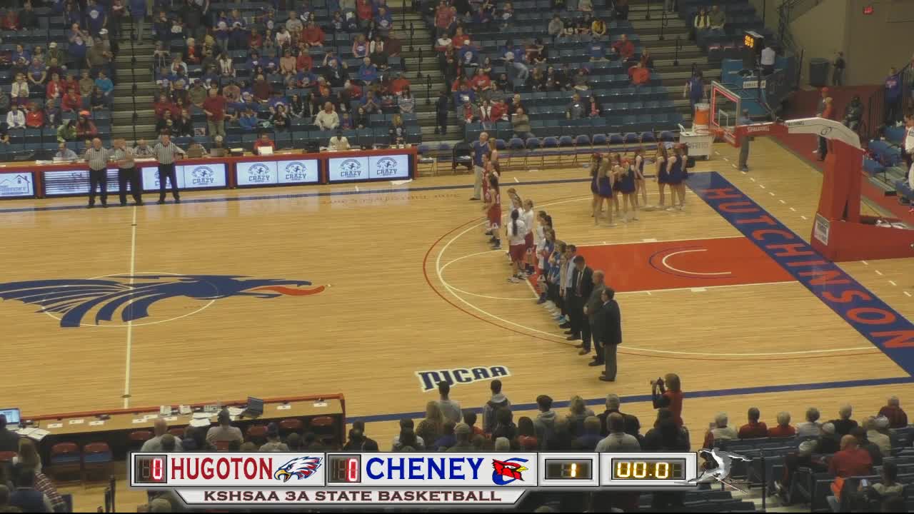 Hugoton vs Cheney (G) 3A State Championship Basketball