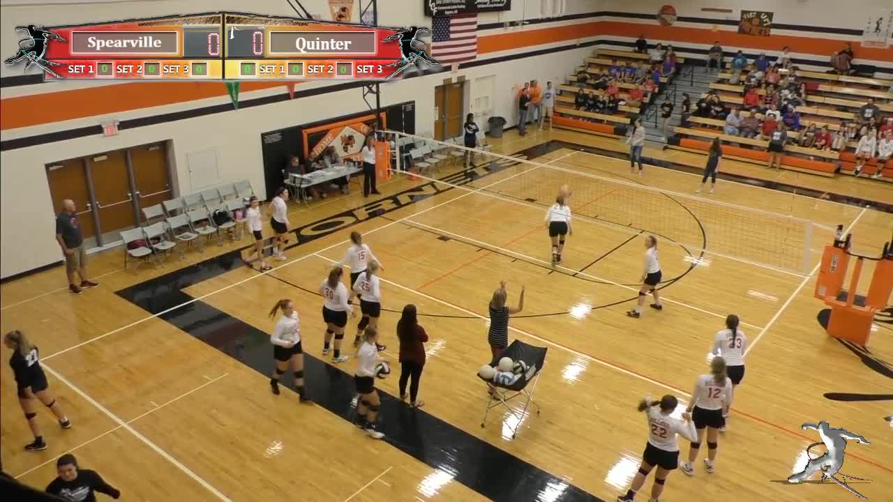 Quinter vs Spearville Volleyball OpenSpacesSports2