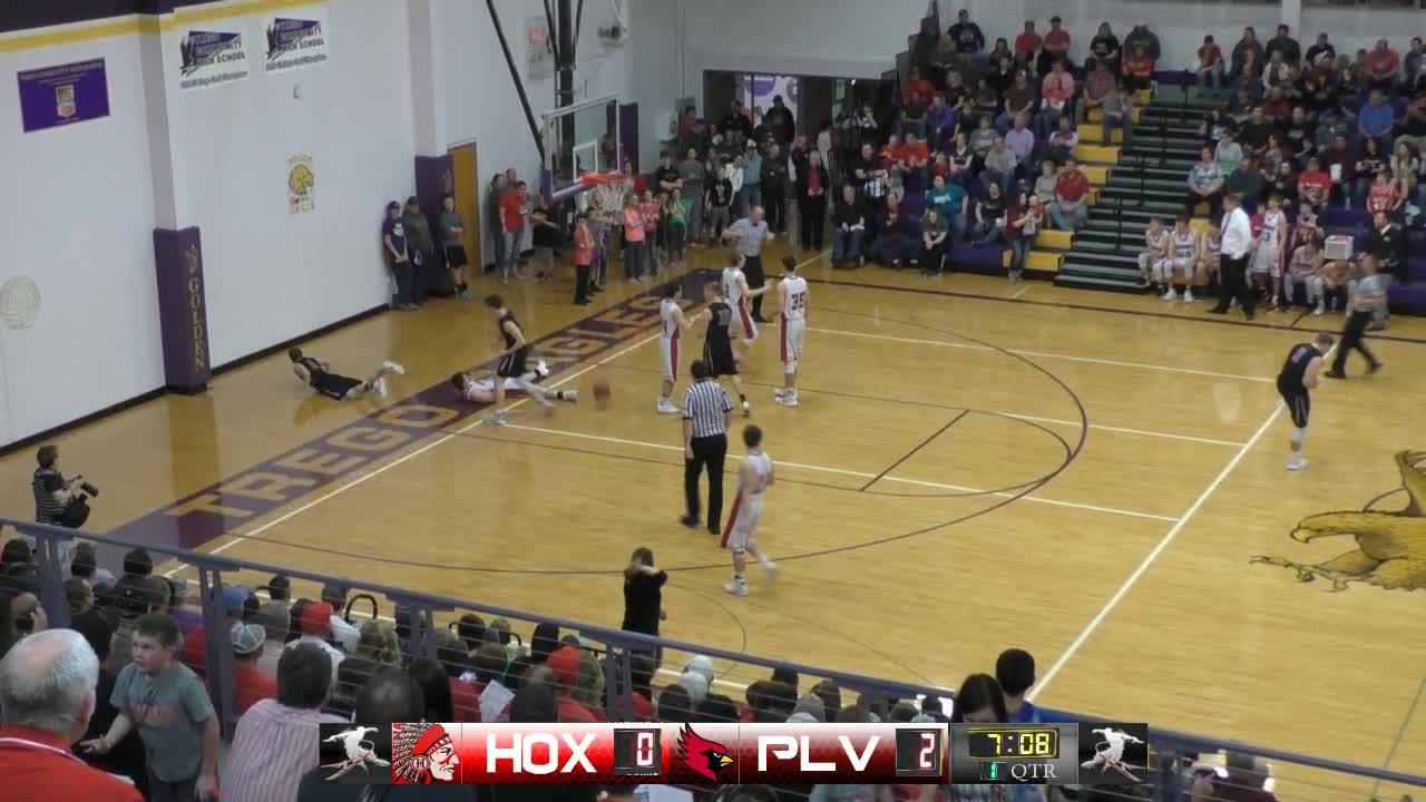 Hoxie vs Plainville (B) SubState Championship Basketball