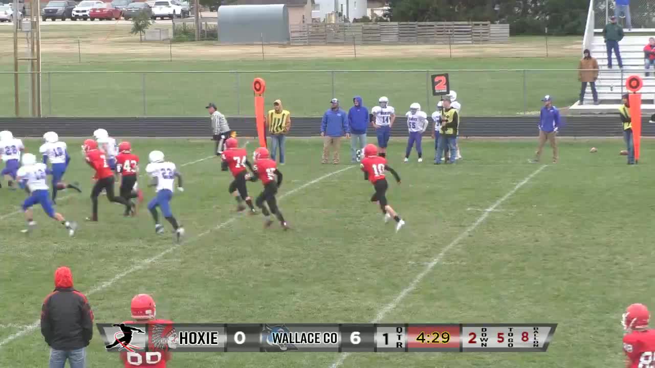 Hoxie vs Wallace County Jr. High Football Football OpenSpacesSports2