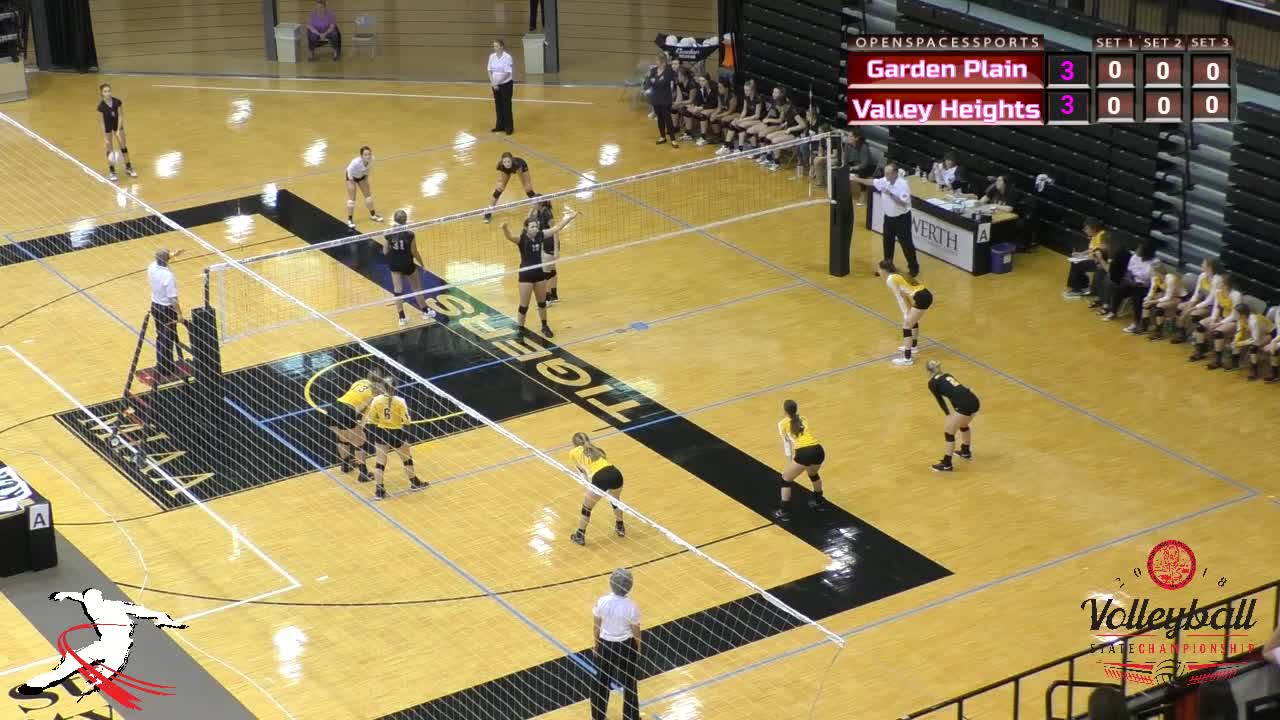 Garden Plain vs Valley Heights Volleyball OpenSpacesSports2