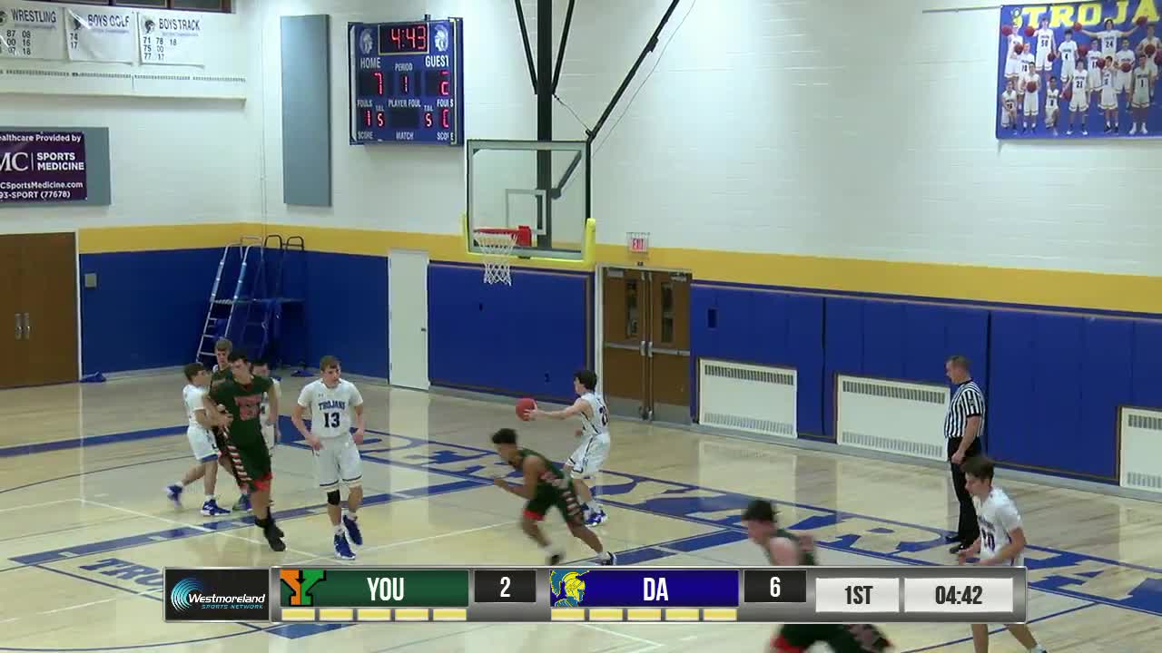 Derry Area vs. Yough (Boys) Basketball WestmorelandSports2