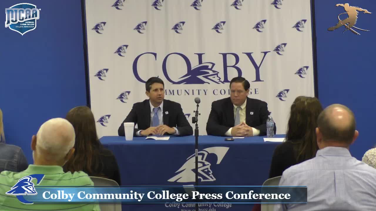 Colby Community CollegeAthletic Press Conference General OpenSpacesSports1