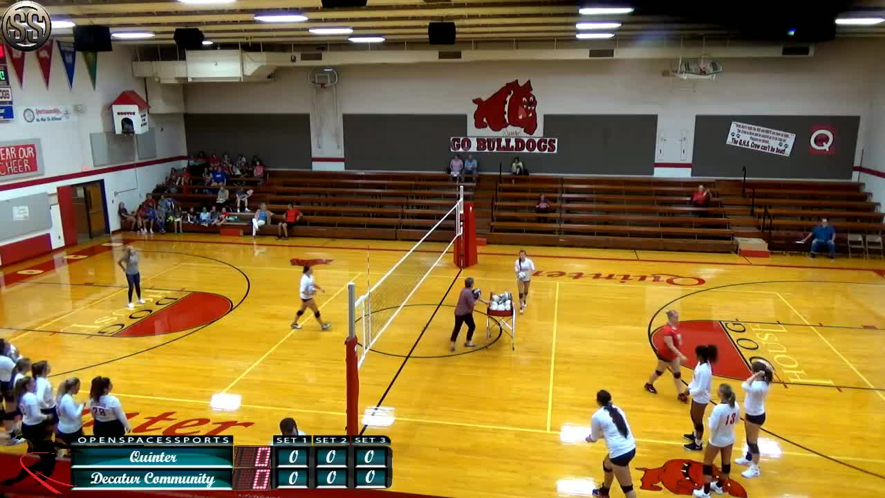 Quinter vs. Decatur Community Volleyball OpenSpacesSports5