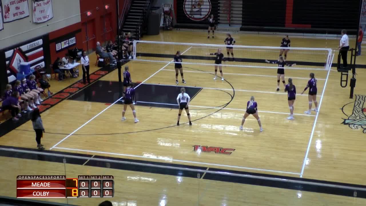 Colby vs Meade (Liberal Invitational) Volleyball OpenSpacesSports1