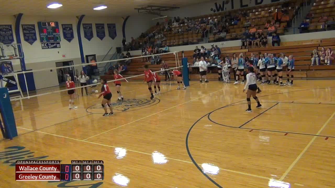 Wallace County vs Tribune Volleyball OpenSpacesSports6