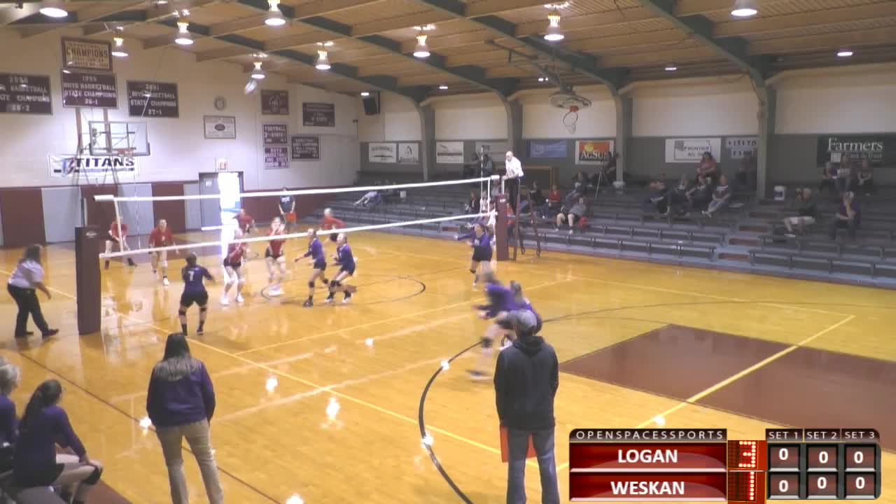 Logan vs Weskan Volleyball OpenSpacesSports1