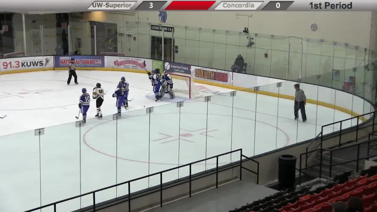 ConcordiaWI at UWSuperior Hockey