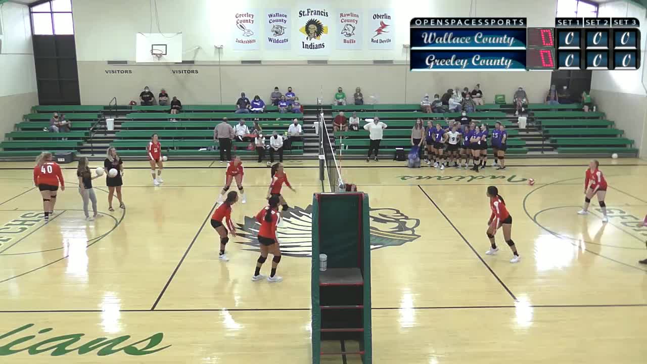Wallace County vs. Tribune Volleyball OpenSpacesSports5