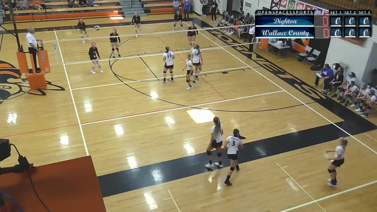 Wallace County vs. Dighton Volleyball OpenSpacesSports5