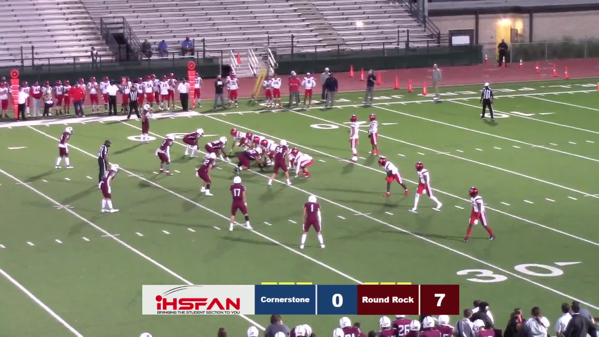 Cornerstone Christian Warriors at Round Rock Dragons Football IHSFAN6