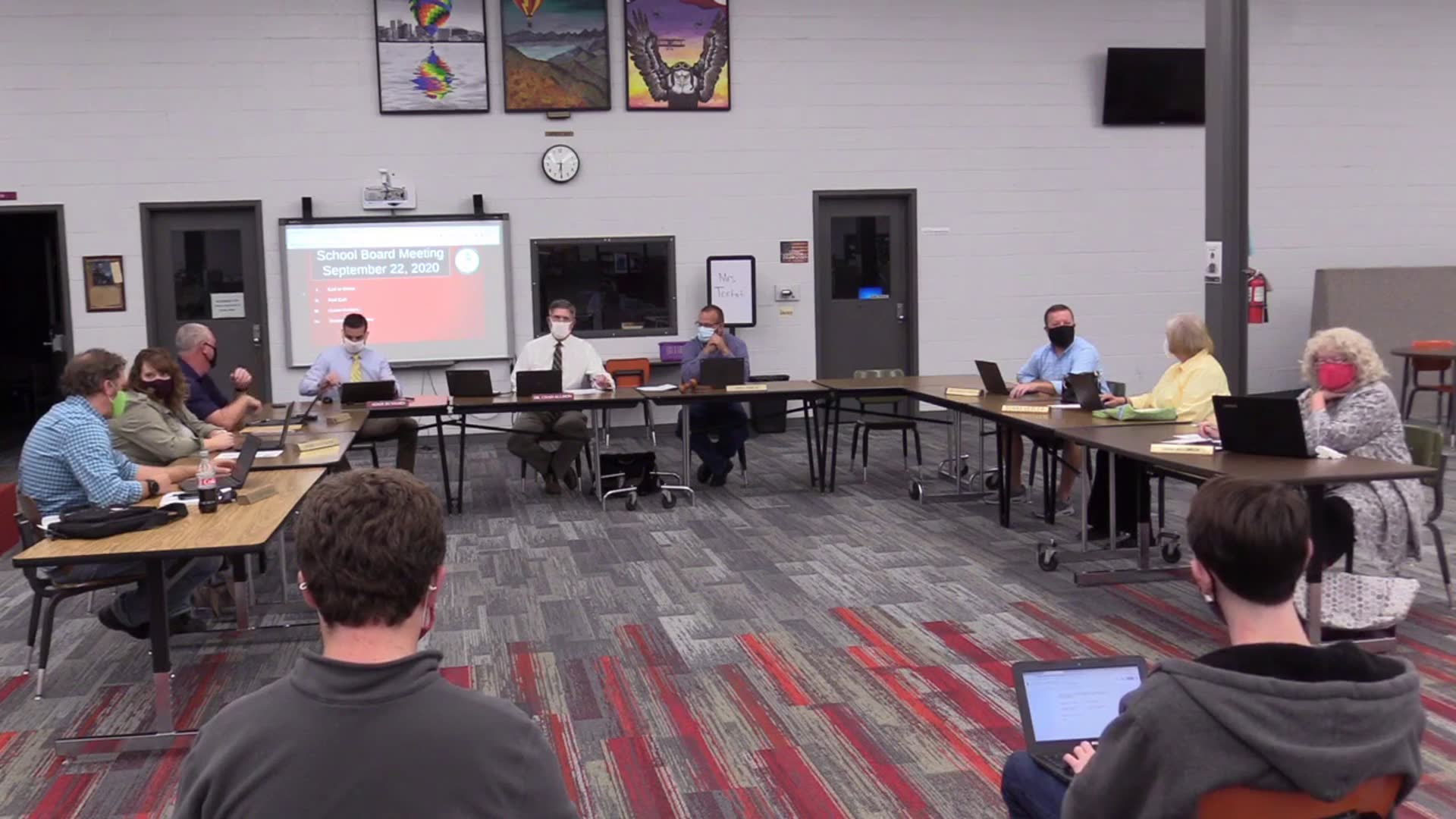 Illinois Valley Central District 321 Board of Education Meeting Tuesday