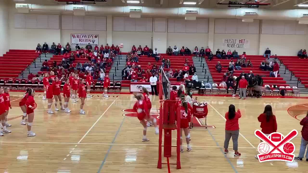Worthing at Bellville BiDistrict Volleyball Volleyball BellvilleSports