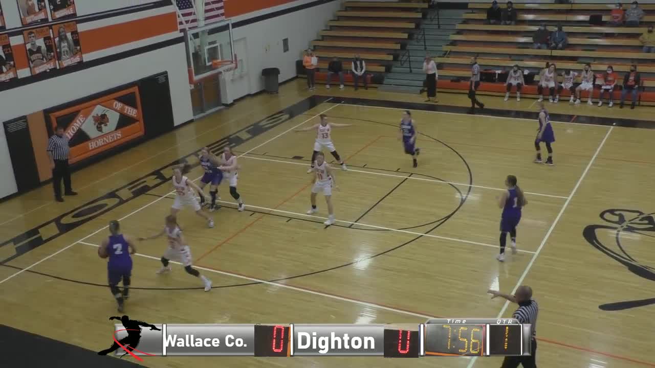 Wallace County vs Dighton "G" Basketball OpenSpacesSports4