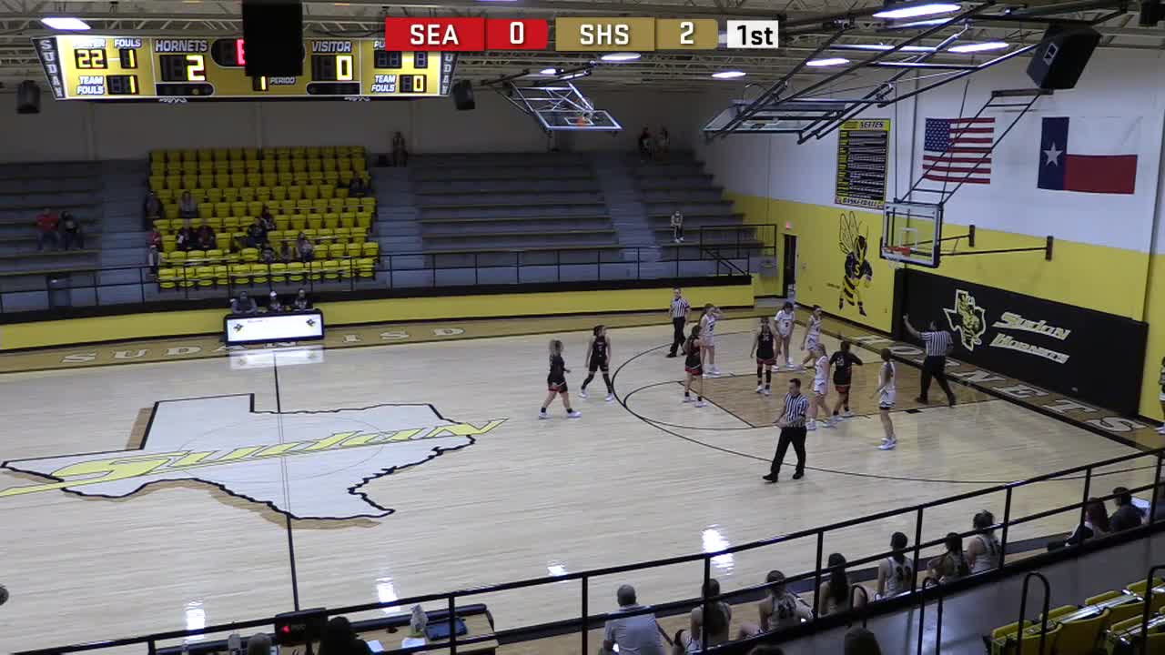 Sudan Nettes vs. Seagraves Eagles Basketball SHSBroadcast