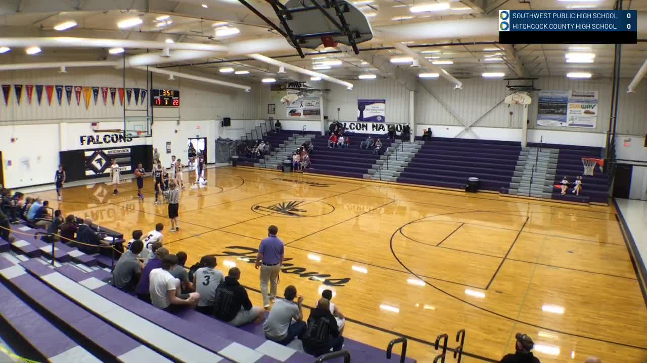 Hitchcock Co. HS vs Southwest Basketball hitchcocklive