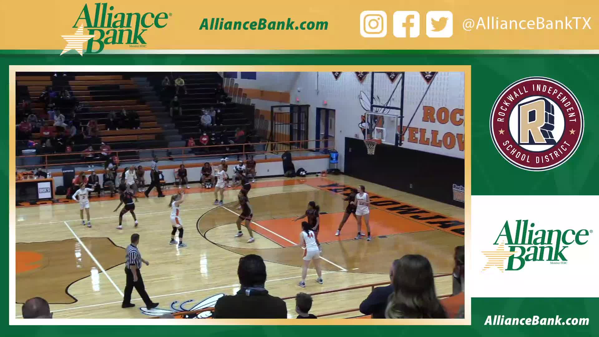 Rockwall Girls Basketball vs. Mesquite Horn Basketball Sportsgram10