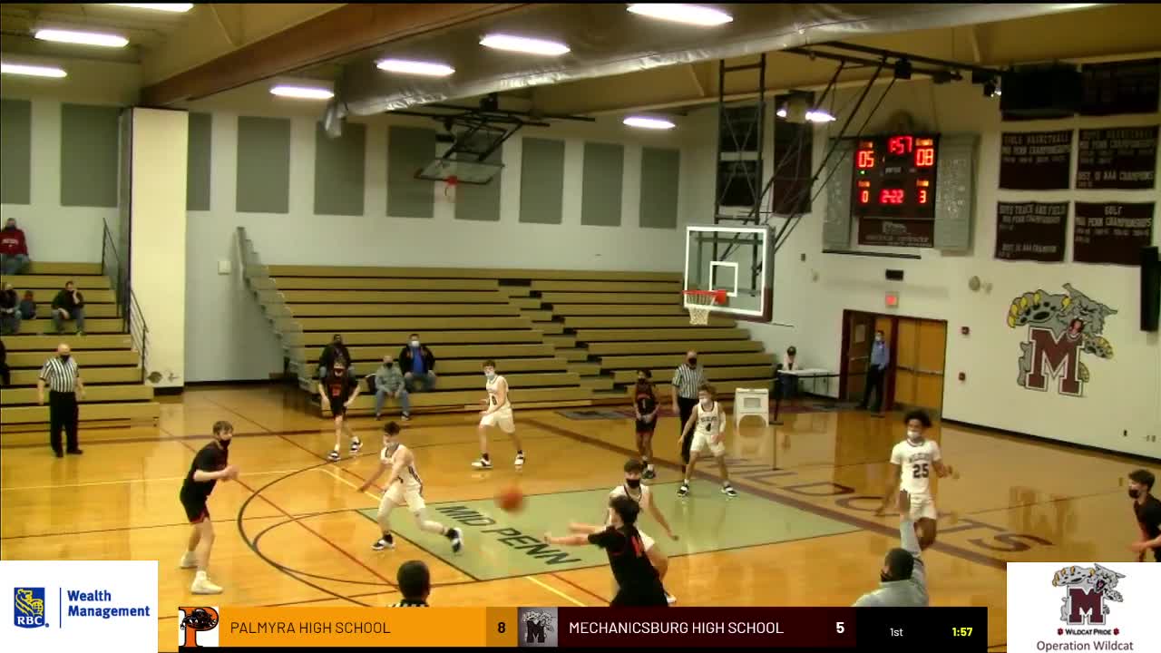 Boys Varsity Basketball vs. Palmyra Basketball GoMechanicsburg2