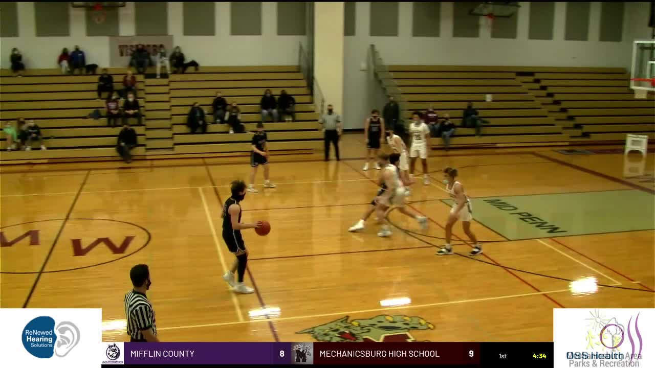 Boys Varsity Basketball vs. Mifflin County Basketball GoMechanicsburg2