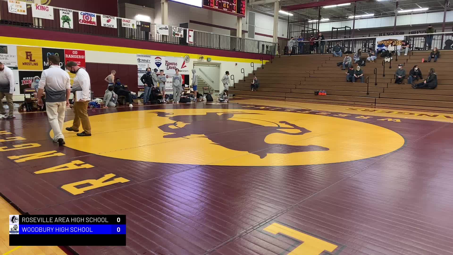 Wrestling Woodbury vs Roseville Wrestling BuzzEN