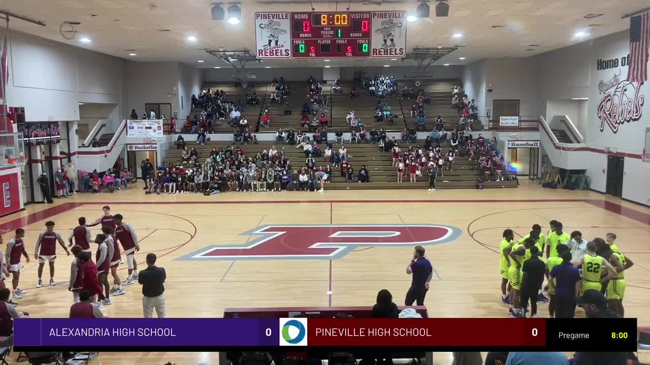 Pineville Rebels vs ASH Trojans (B) Basketball 446Sports