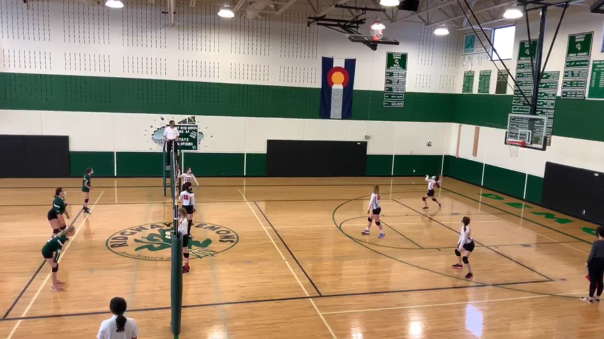 Ridgway vs. Norwood/Naturita MS Volleyball RidgwayDemons