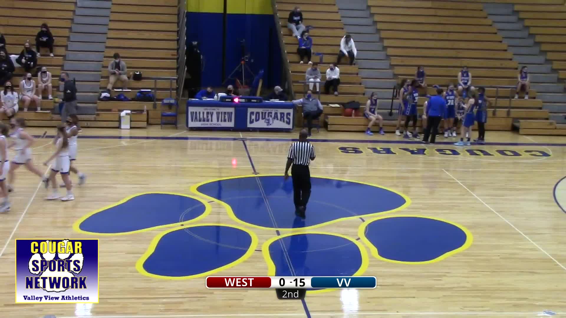 Girls Basketball West Scranton at Valley View Basketball