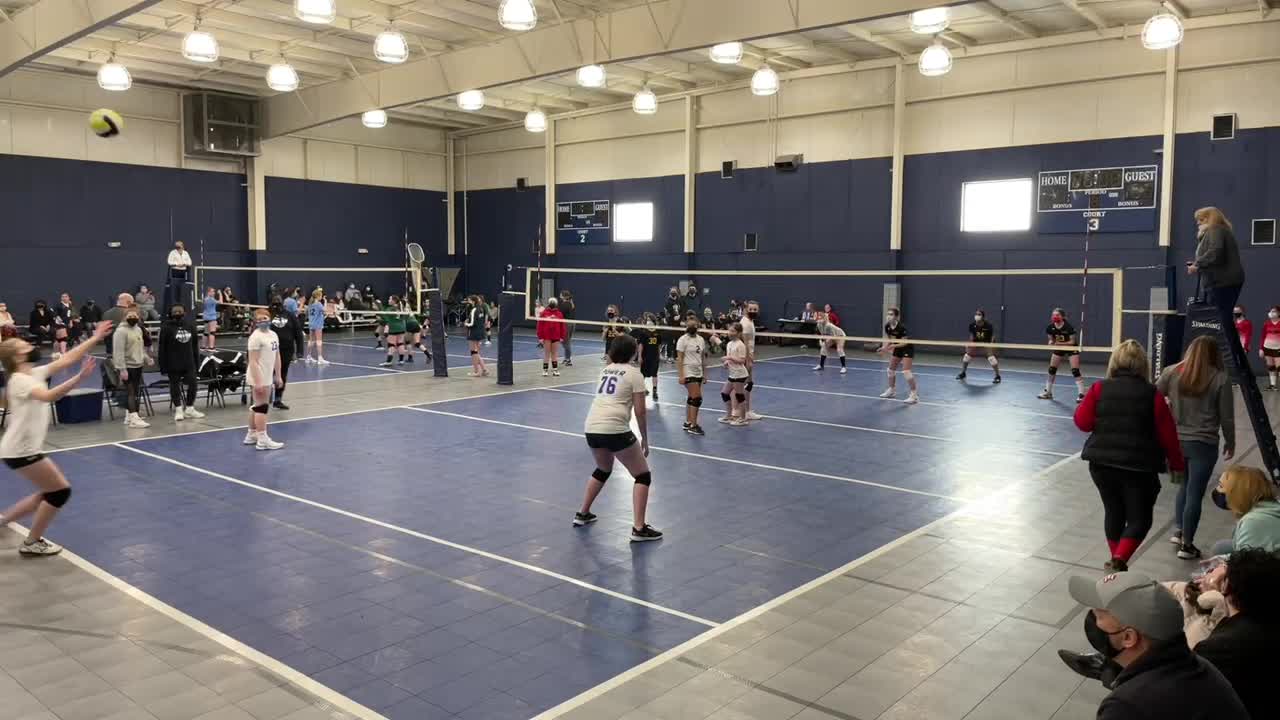 Elite Sports Ohio Tournament Match 3 Volleyball ECPVBAllegheny