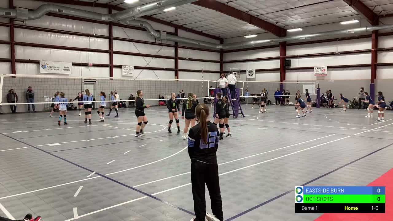 Hot Shots vs Eastside Burn Volleyball mikepharmd29