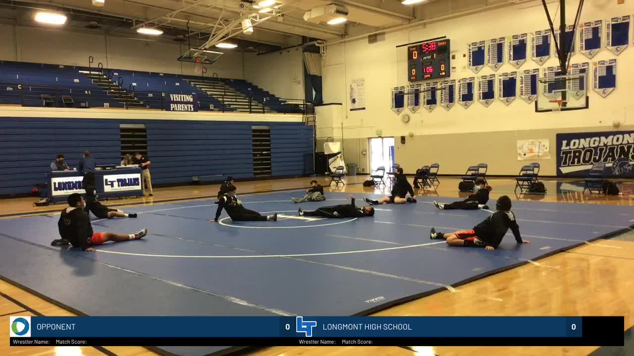 LHS Wrestling Quad Large Gym Wrestling TrojanWrestling