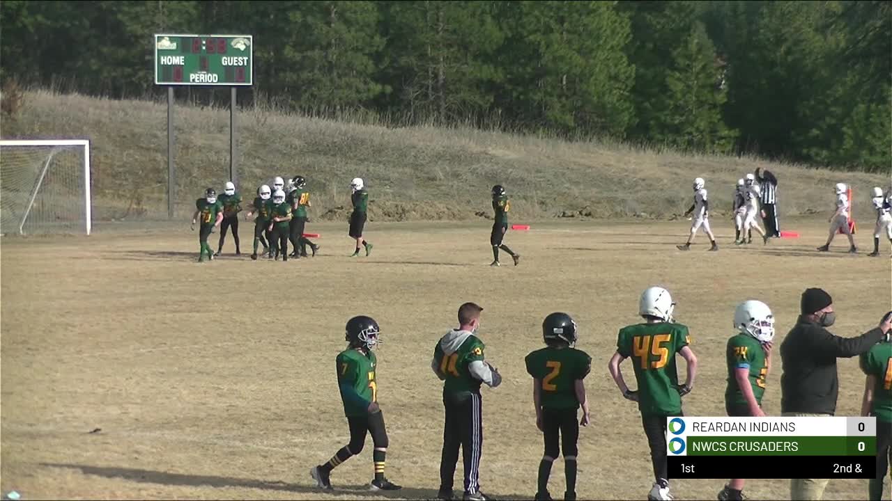Nwcs Crusaders middle school V.S. Reardan Indians Middle School