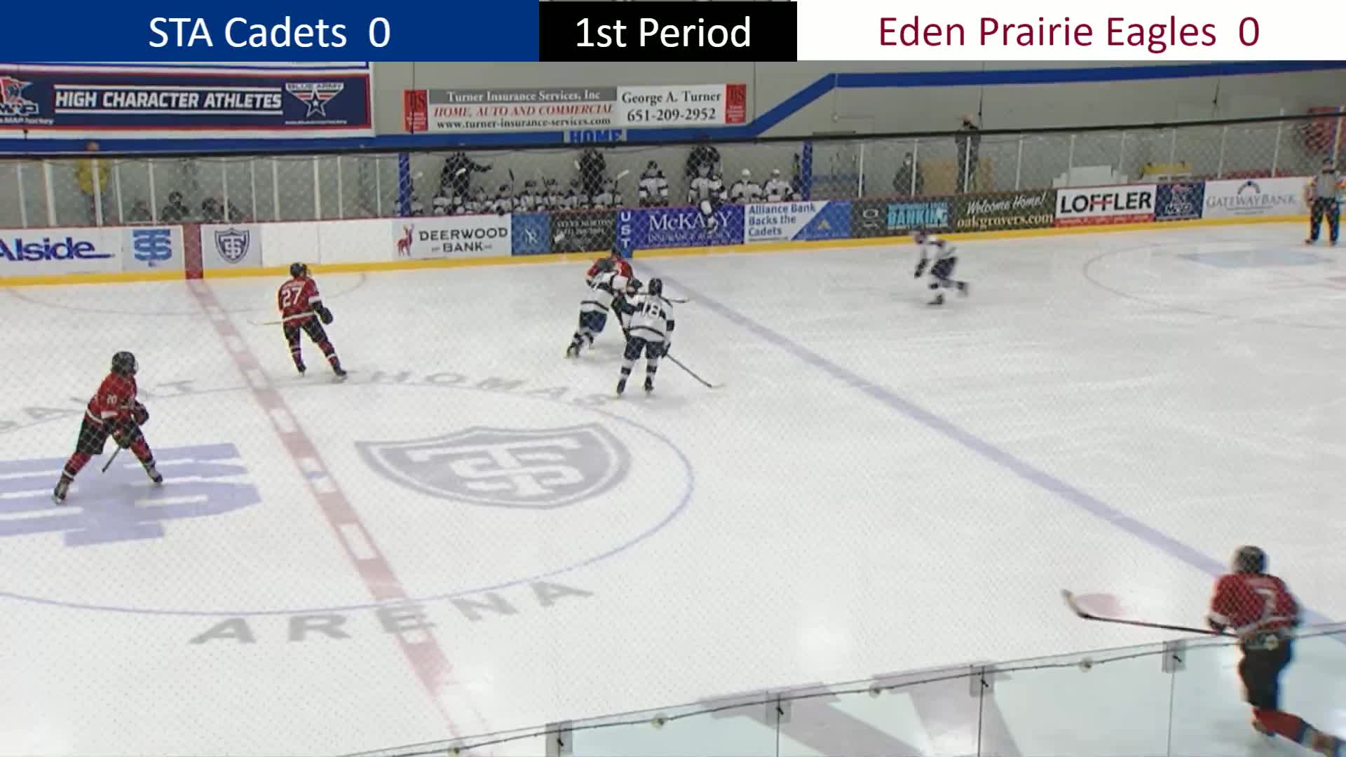 Varsity Hockey STA vs Eden Prairie Hockey CadetBroadcasting