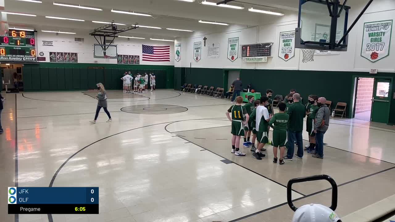 JFK Boys Varsity OLF (Playoffs) Basketball JFKBasketballBV