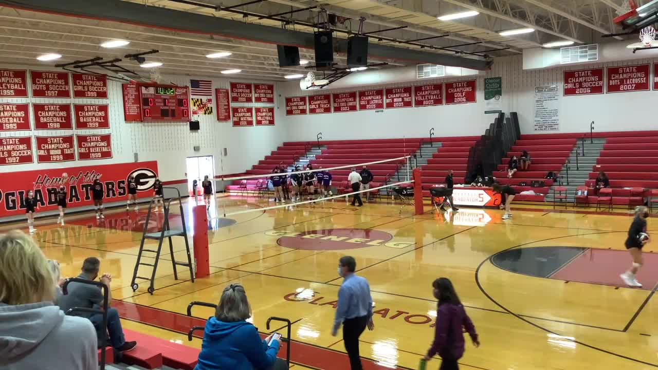 Glenelg Varsity Volleyball Vs Long Reach 