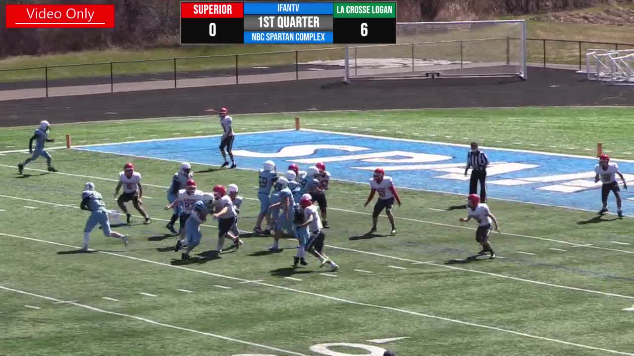Freshman La Crosse Logan at Superior Football