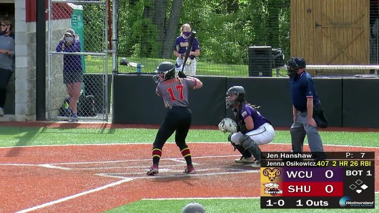 Seton Hill vs. West Chester (PSAC Softball Championship Gm. 1