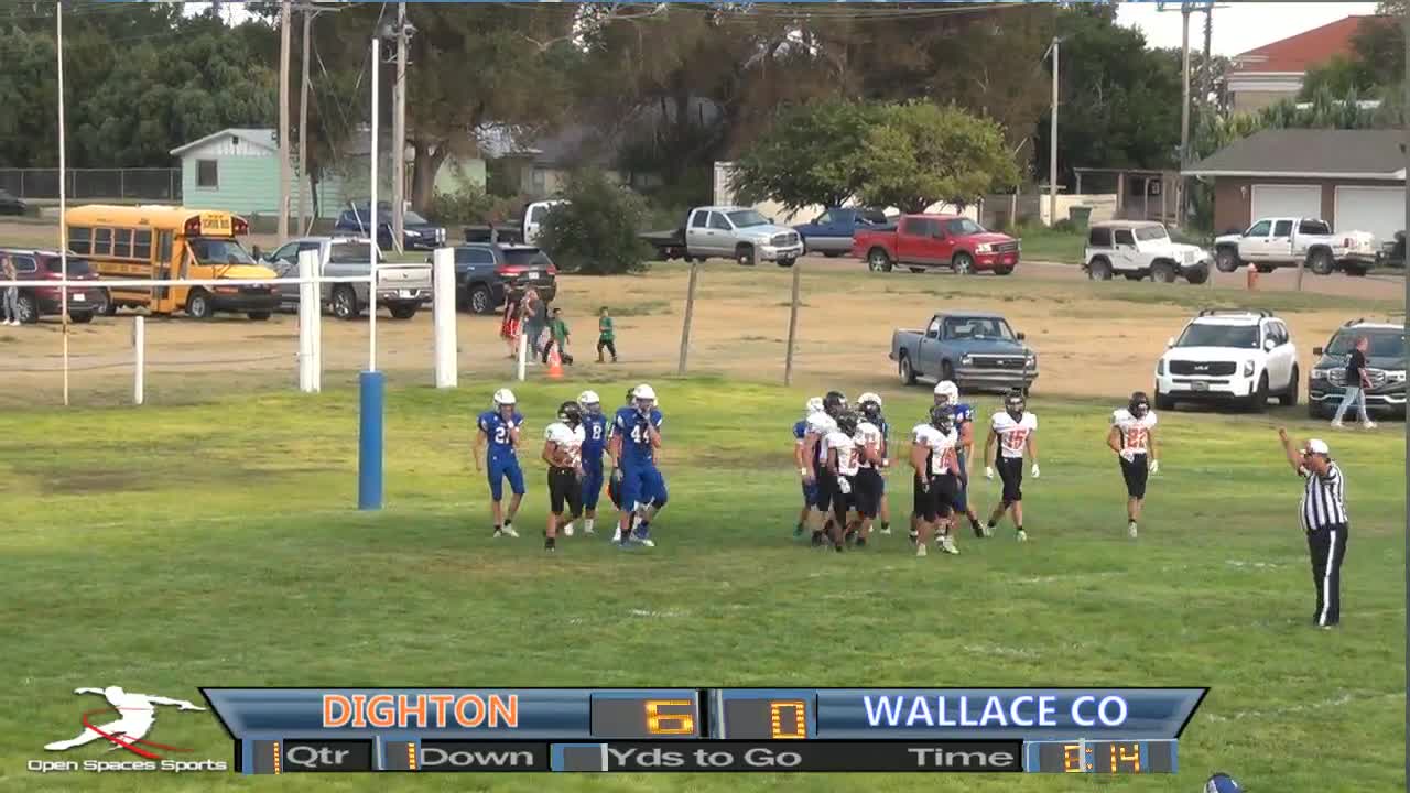 Wallace County vs. Dighton Football OpenSpacesSports6