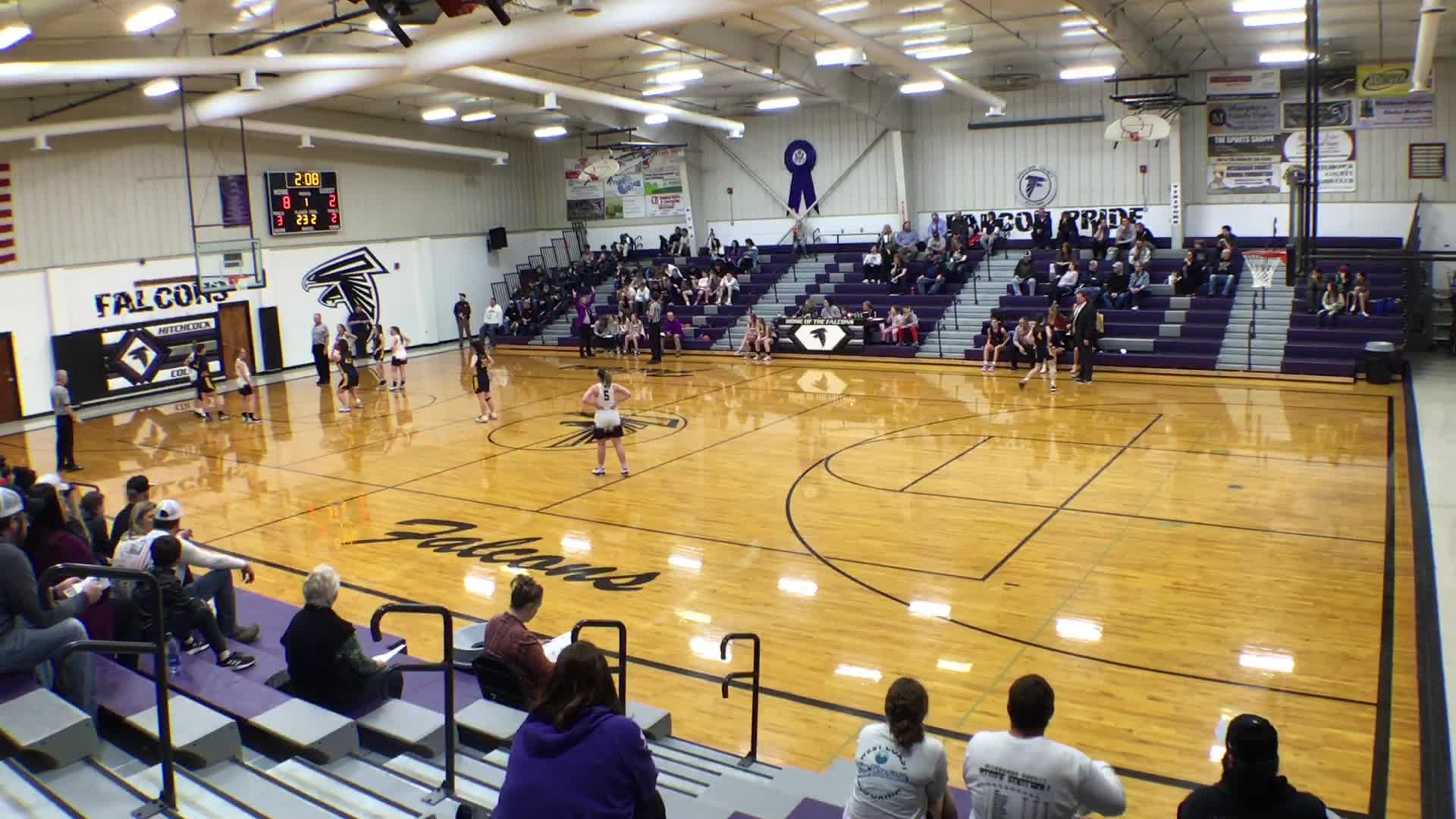 HCHS vs Paxton Basketball HitchcockLive