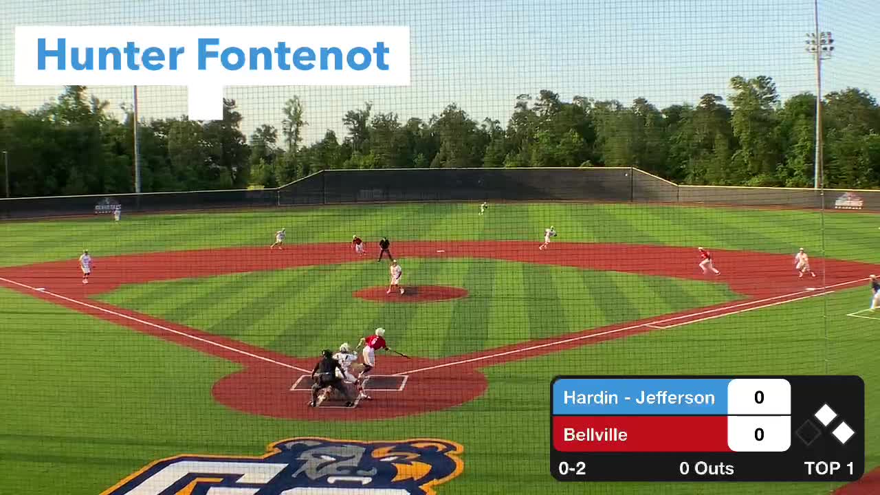 Bellville vs Hardin Jefferson Area 4A Baseball Playoffs Baseball