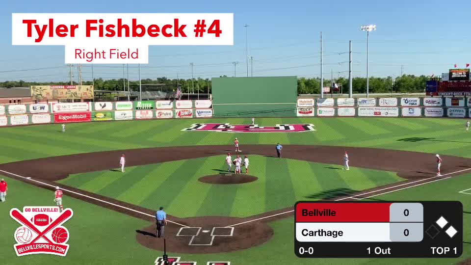 Bellville vs Carthage 4A Regional Semifinal Game Two Baseball