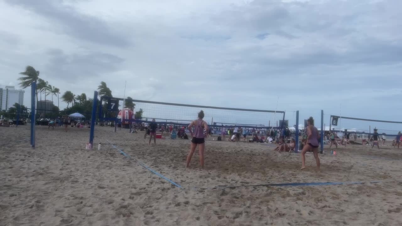 Beach nationals match 3 Volleyball aarontcarr