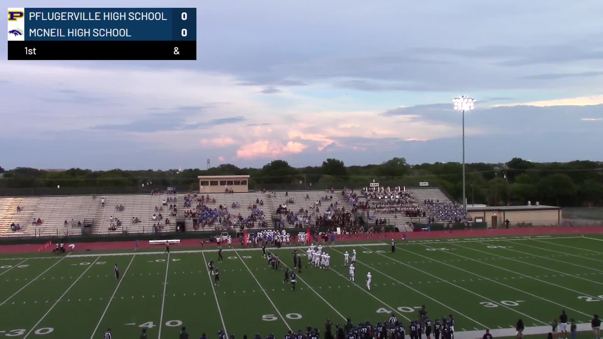 Pflugerville Panthers vs McNeil Mavericks Football IHSFAN8