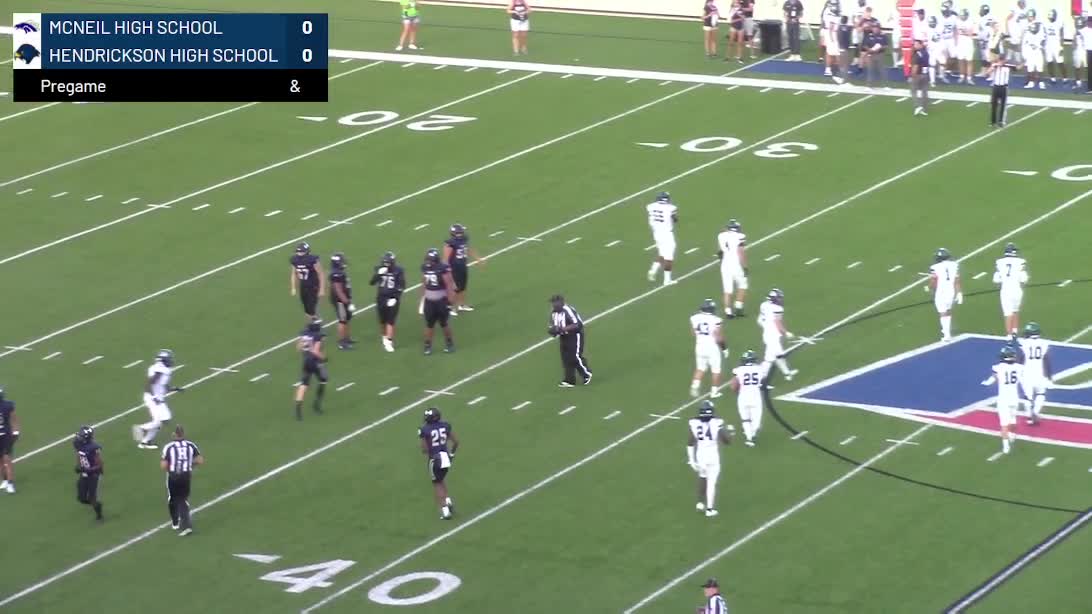 McNeil Mavericks vs Hendrickson Hawks Football IHSFAN8