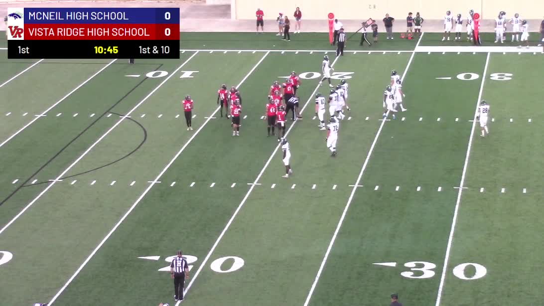 McNeil Mavericks vs Vista Ridge Rangers Football IHSFAN8