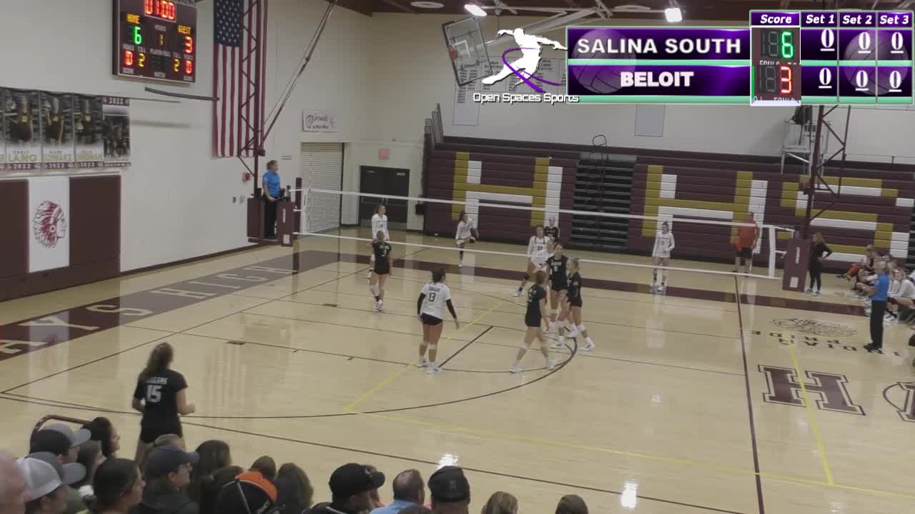 BELOIT VS SALINA SOUTH (3RD PLACE) Volleyball OpenSpacesSports3
