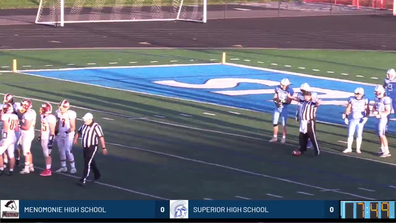Menomonie at Superior Football