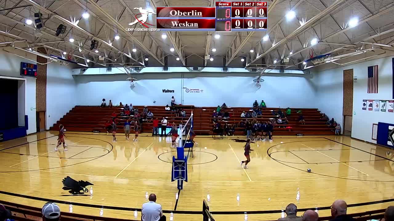 Oberlin vs. Weskan Volleyball OpenSpacesSports5