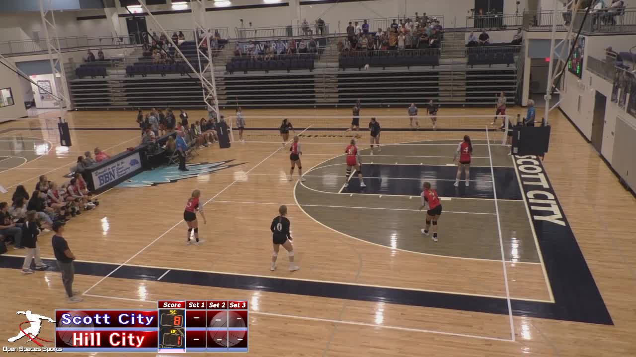 Hill City vs Scott City Volleyball OpenSpacesSports4