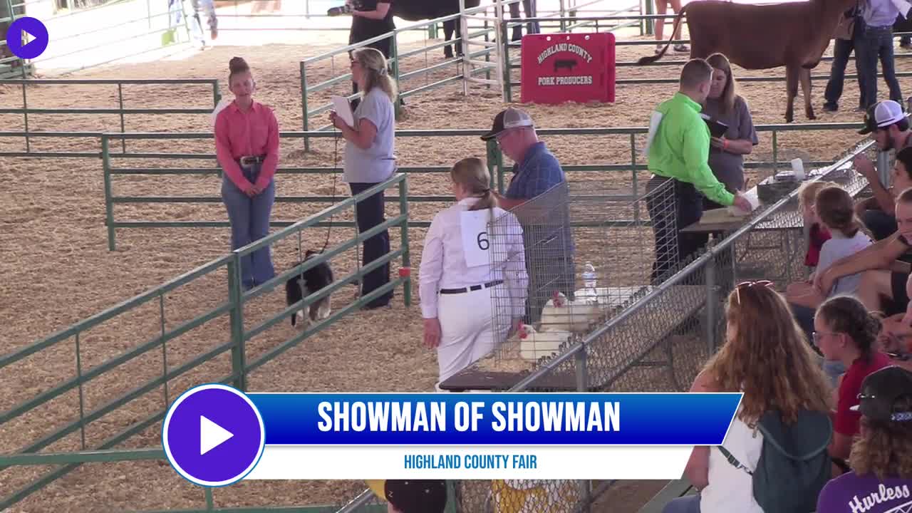 Highland County Fair Showman of Showman General goodguysradiotv