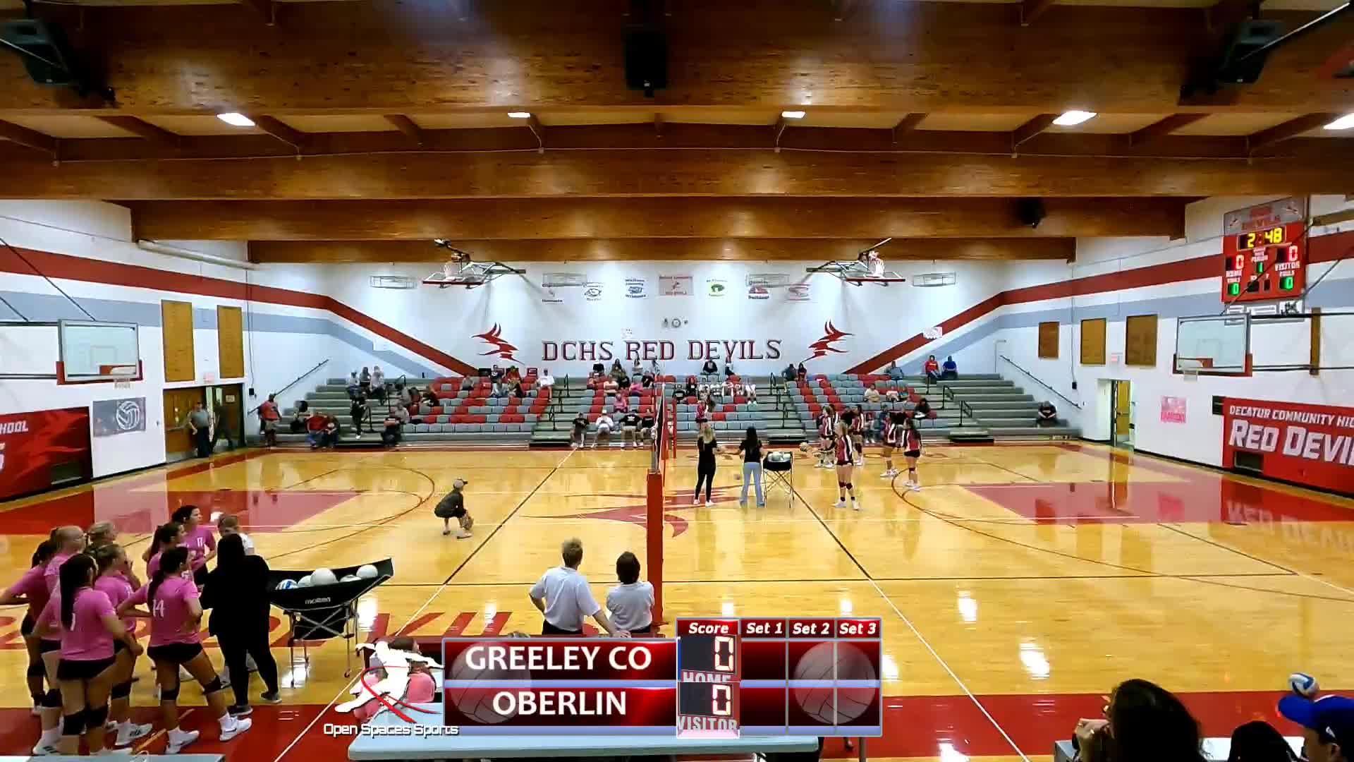 Greeley County vs. Oberlin Volleyball OpenSpacesSports2